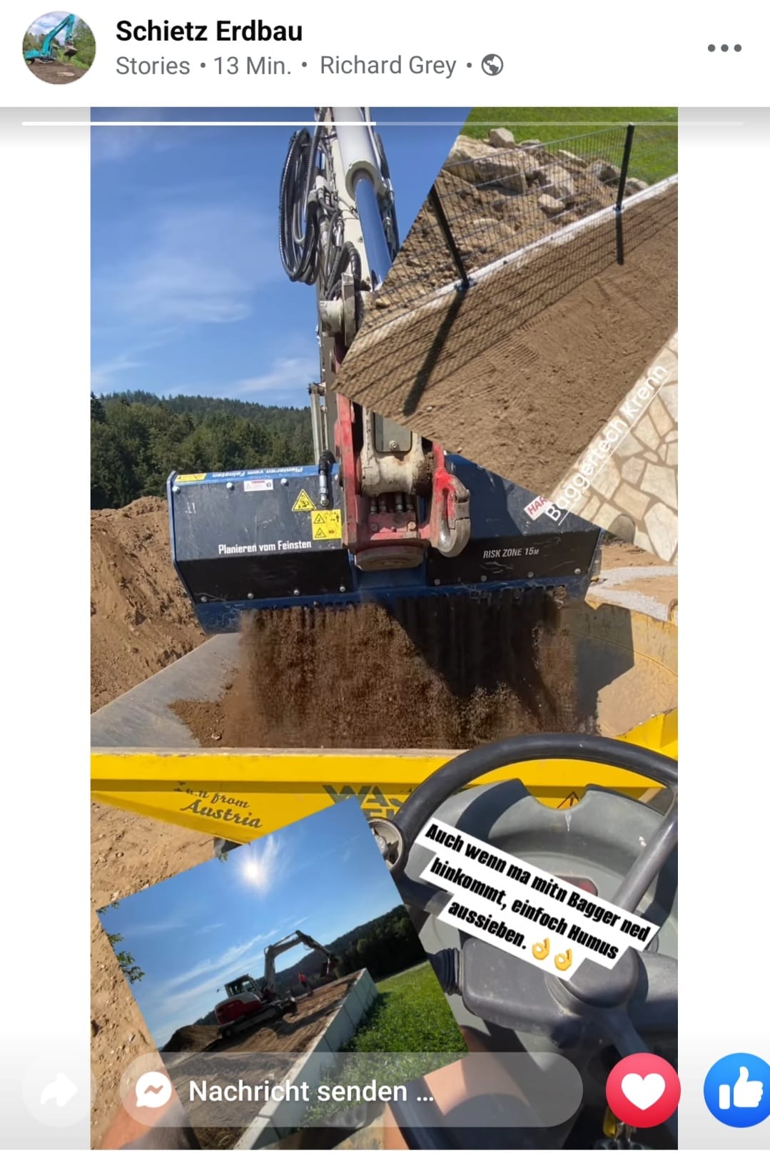 Referenz: Planier Profi im Einsatz